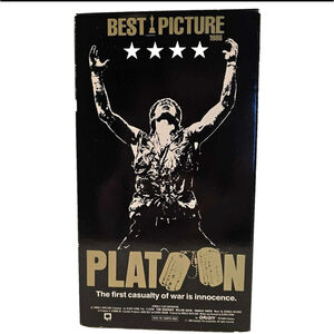 Orion Pictures Platoon VHS Tape